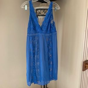 Avidlove Plus Sheer Lace Babydoll Lingerie with Thong